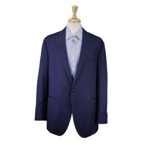 Suitsupply Custom Solid Royal Blue 2-Btn Blazer Jacket US 50R